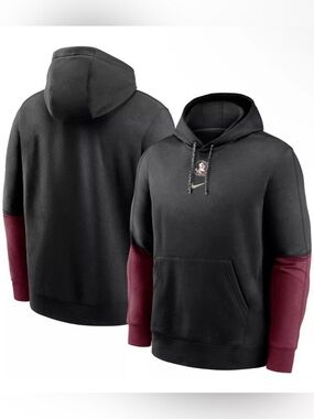 NEW Nike Florida Seminoles Fleece Pullover Hoodie LG On Field Apparel Was $85